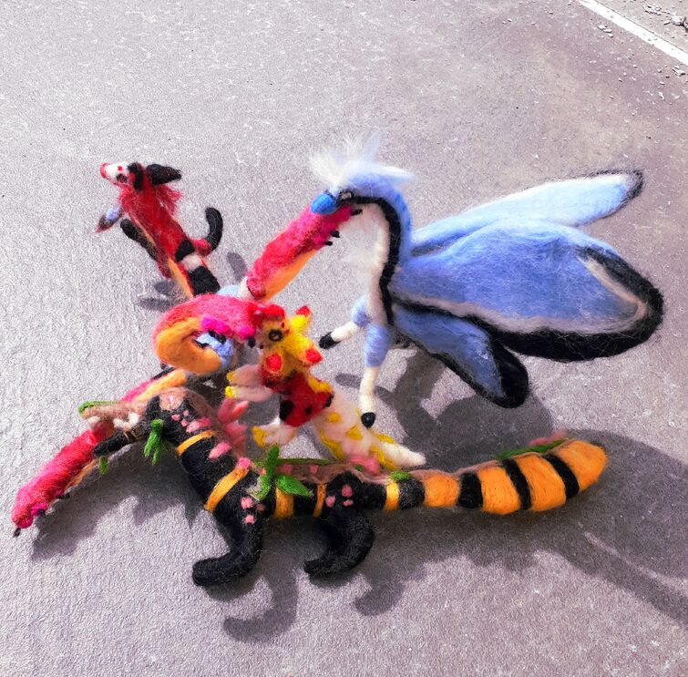 Some monsters I made out of pipecleaners. Thoughts? : r/MonsterHunter