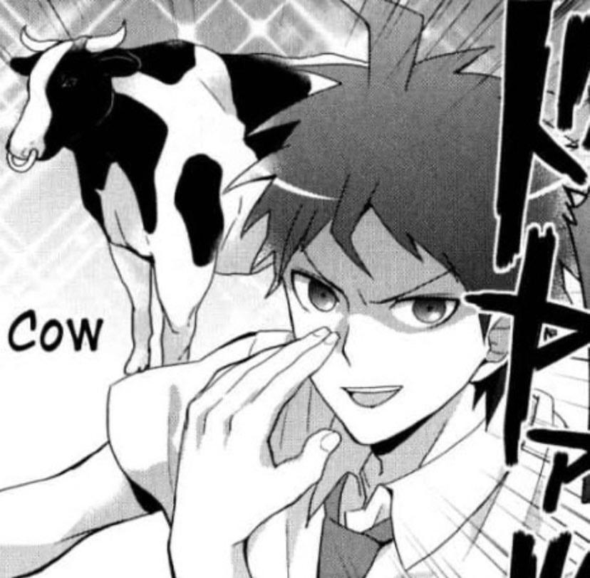 Manga cow. Hinata Cow.