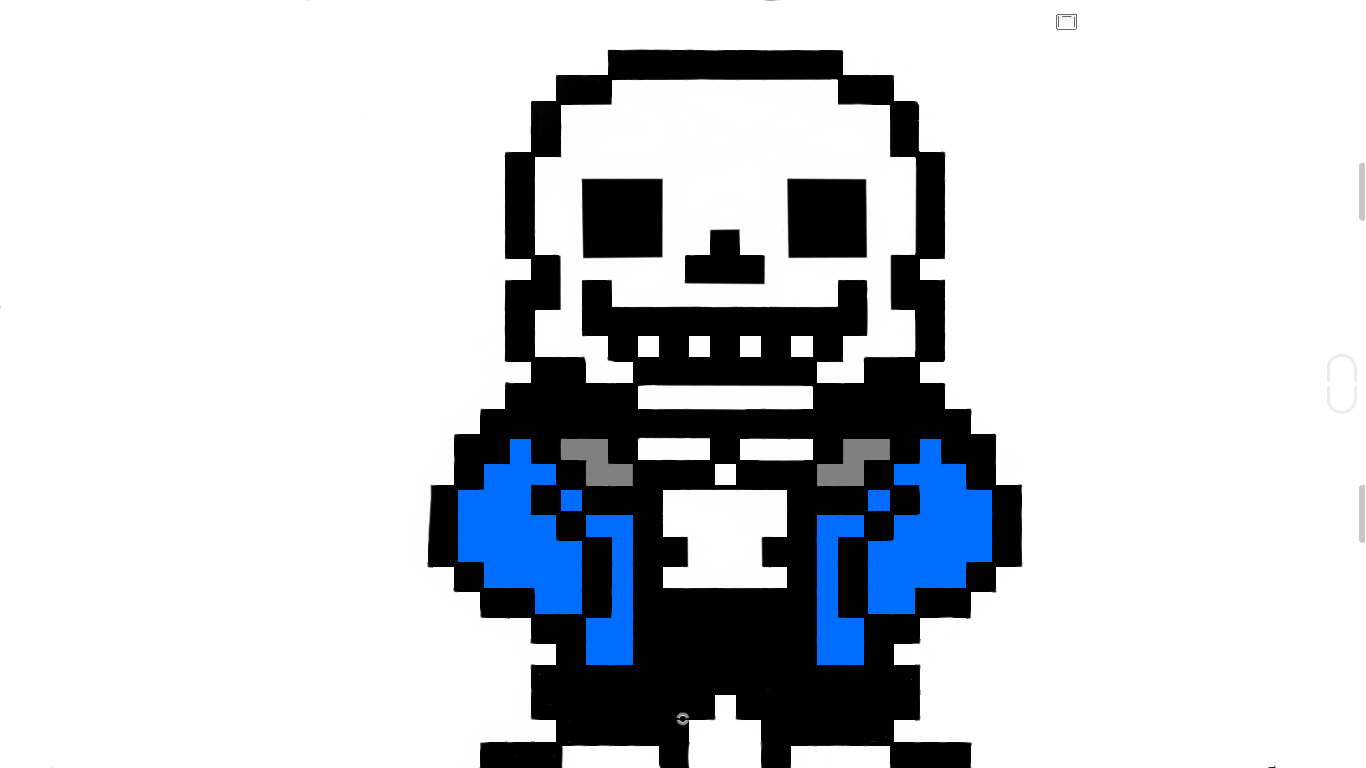 Erased The Grid On My Sans Sprite Fandom