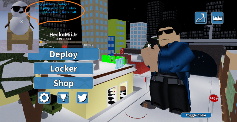 Arsenal Gameplay - roblox arsenal delinquent that's cool