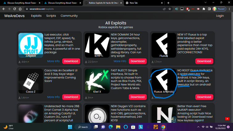 Download Fluxus Executor Premium: Roblox Script Executor & Exploit