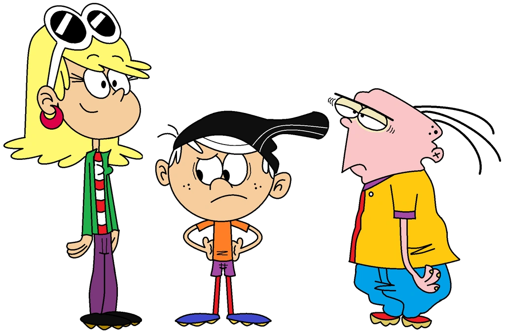 Leni and Lincoln tried new attires, but Lincoln and Eddy aren’t glad. (Credit goes to the artist