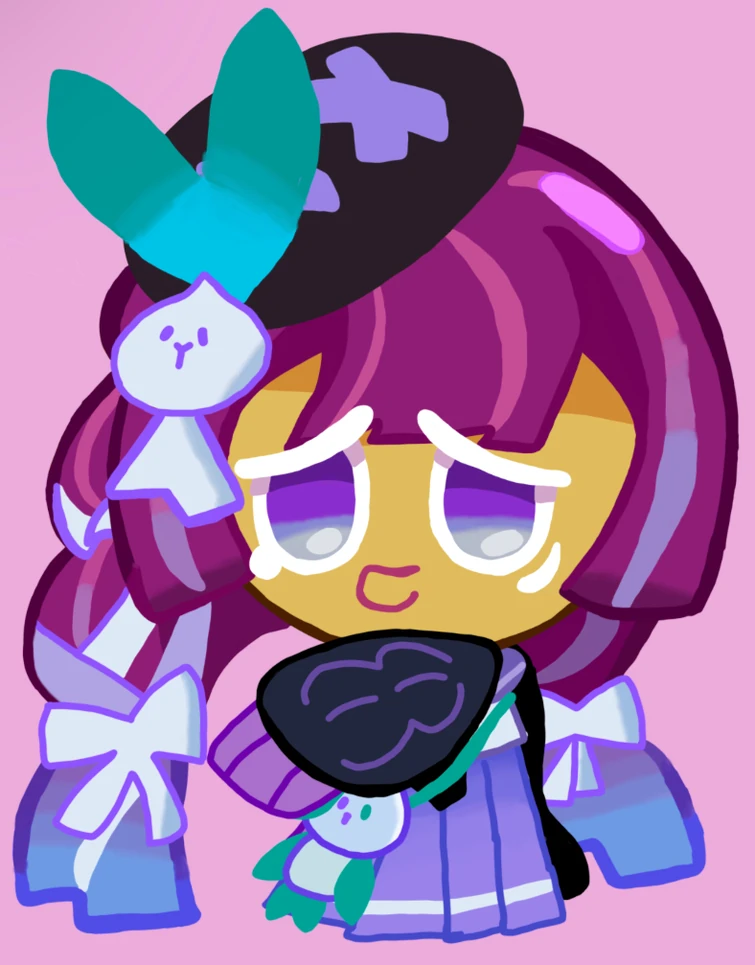 Onion Cookie’s Eerie Classroom Pupil costume from OvenBreak into