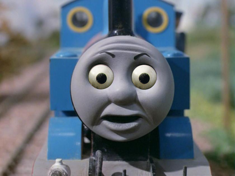 thomas the train o face