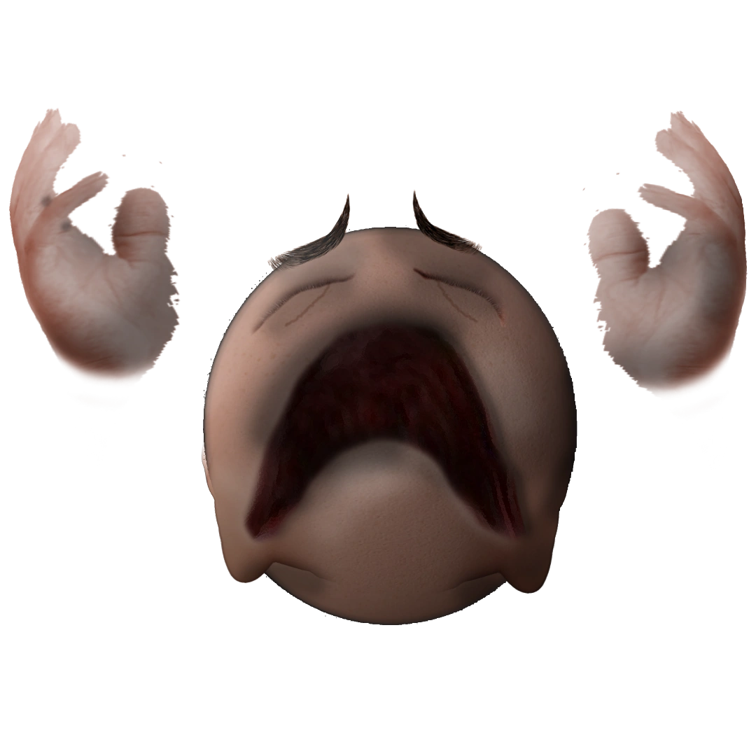 Name something in interminable rooms that would fit this weird emoji