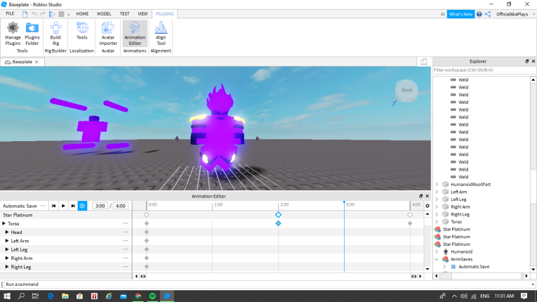 Discuss Everything About A Bizarre Crusade Roblox Wiki Fandom - how to use animation editor in roblox studio