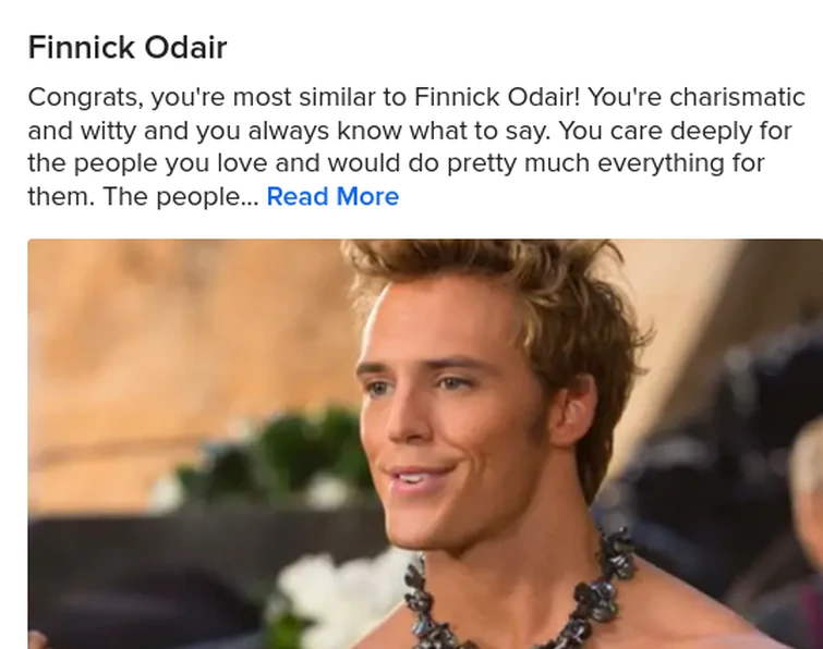 what hunger games character am i Fandom
