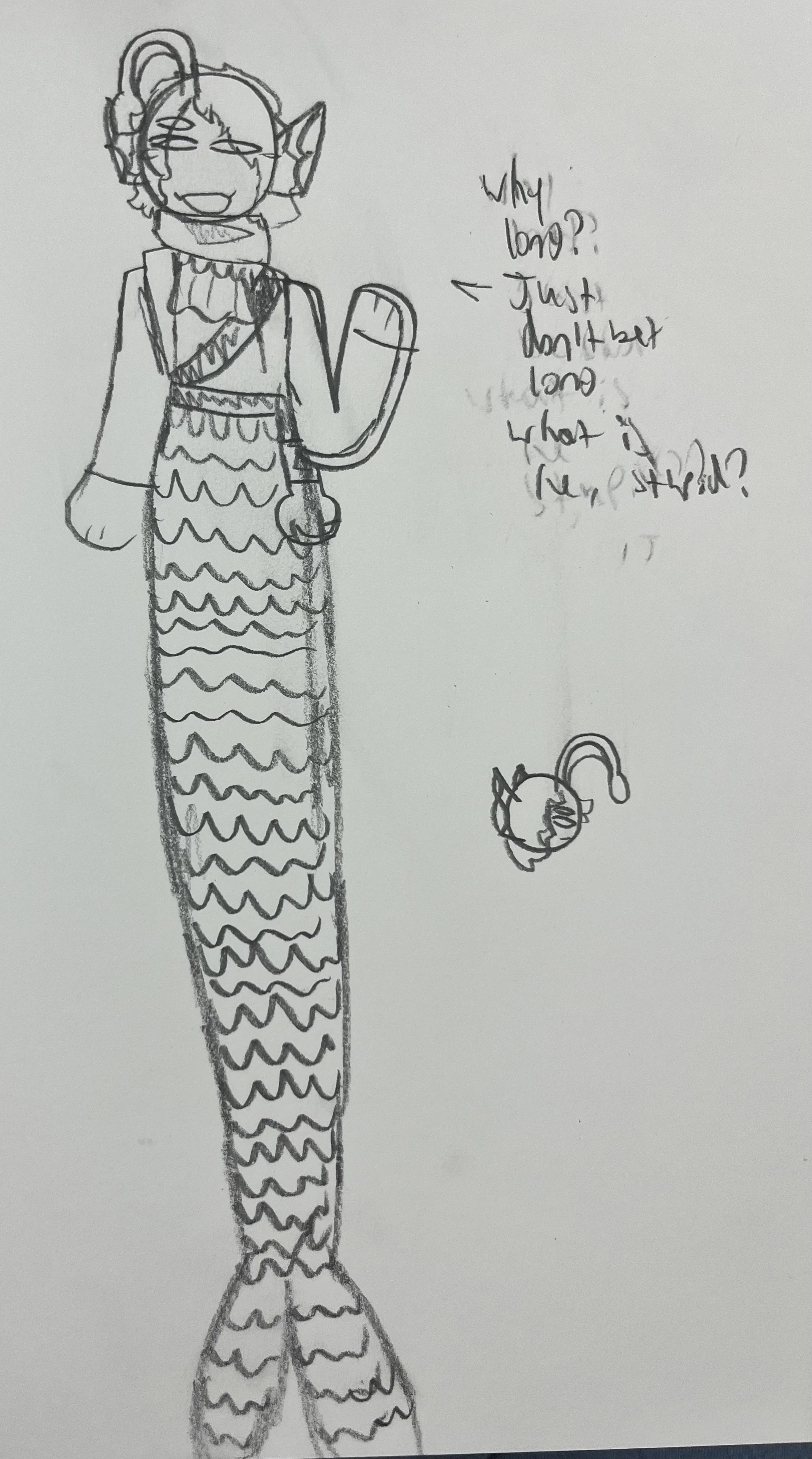 Why he so long why not he short? What is he stupid? Fandom