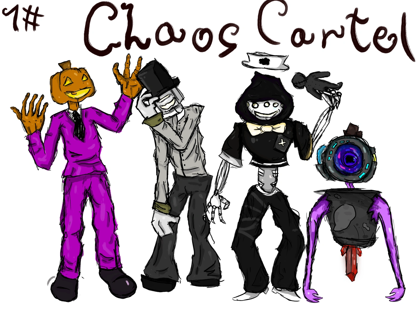 Have Fanart Of The Chaos Cartel Fandom