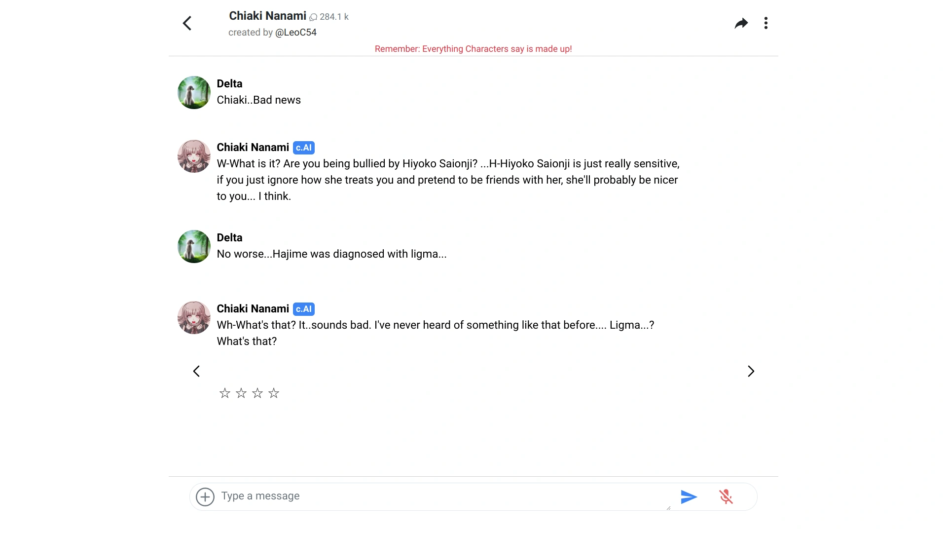 *Insert Pfp's face* Fandom