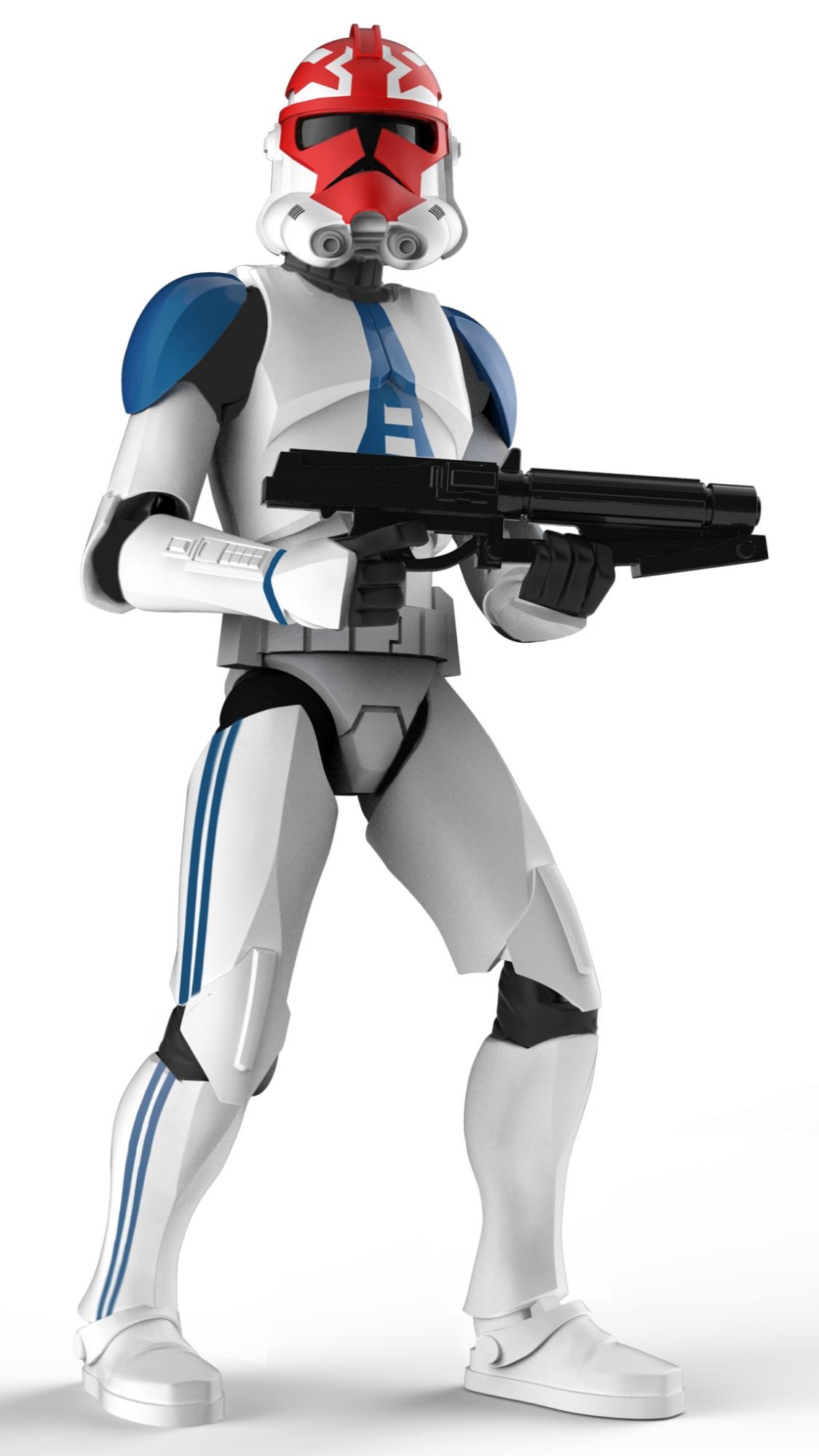 star wars 501st clone trooper action figure