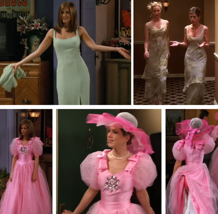 Dresses, Rare Aso Rachel Green On Friends Red Dress