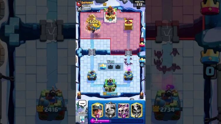 Clash Royalé Tips - No Legendary Golem Deck for Arena 7 to 12 #ClashRoyale