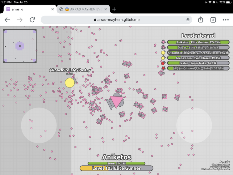 GitHub - agarian-2/arras.io: A fan-made sequel to diep.io (with