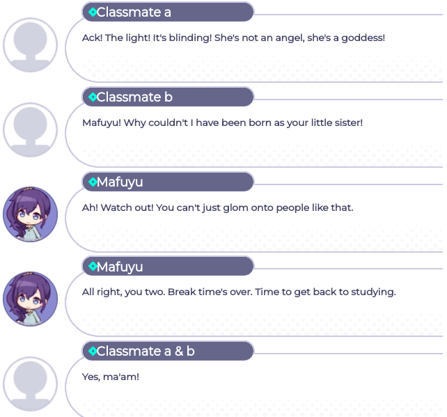 Mafuyu's classmates are a different breed...💀 | Fandom
