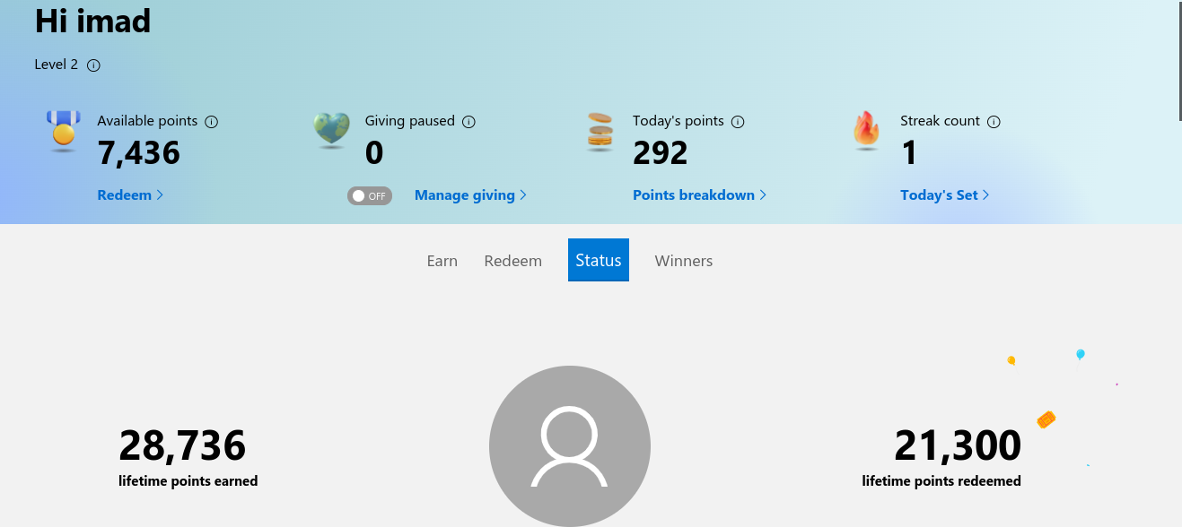 Exploiting microsoft rewards be like fandom
