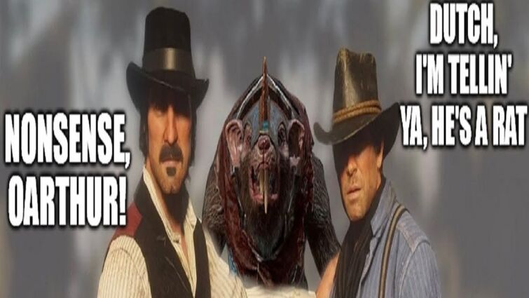 The Van Der Linde gang has a rat | Total War Warhammer meme dub