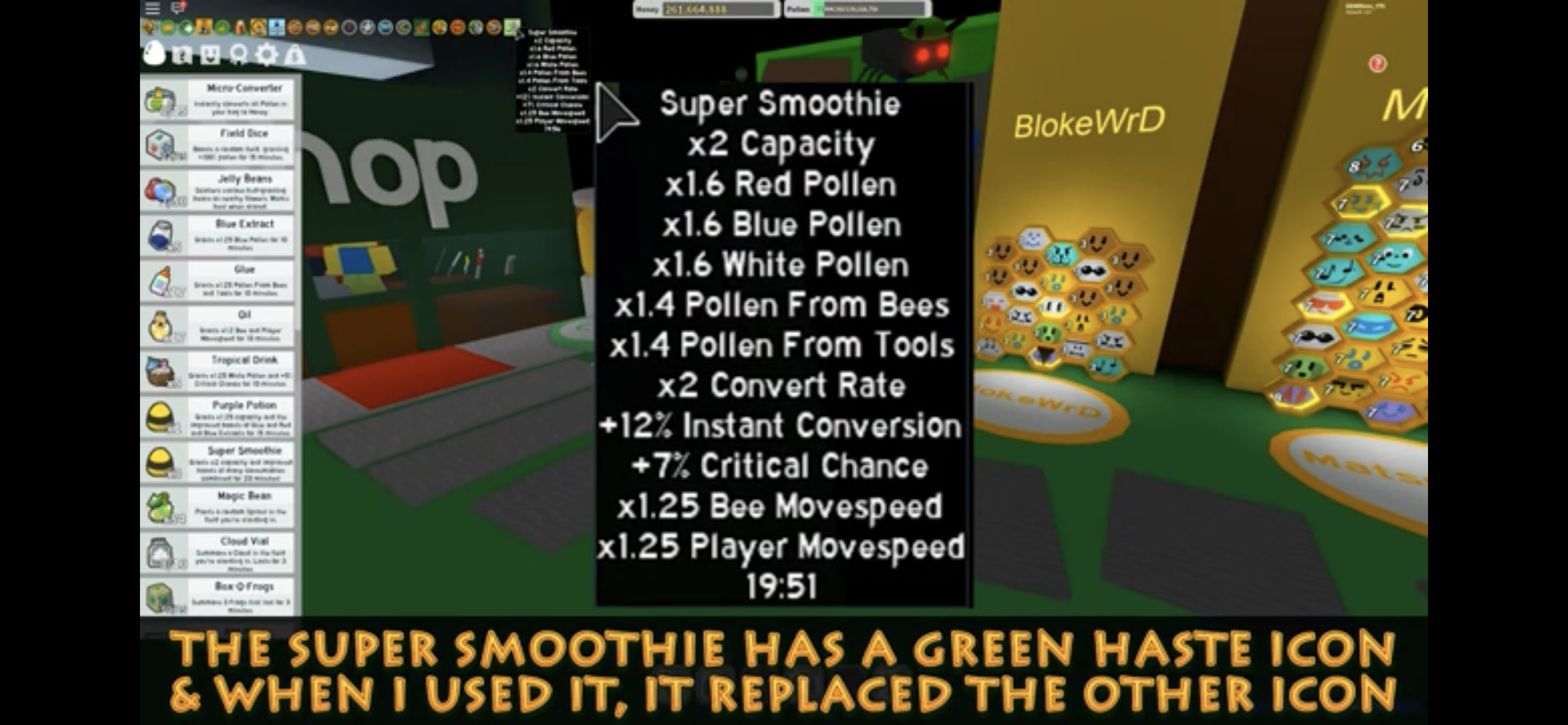 New Potion Effects Fandom - roblox bee swarm simulator test realm codes