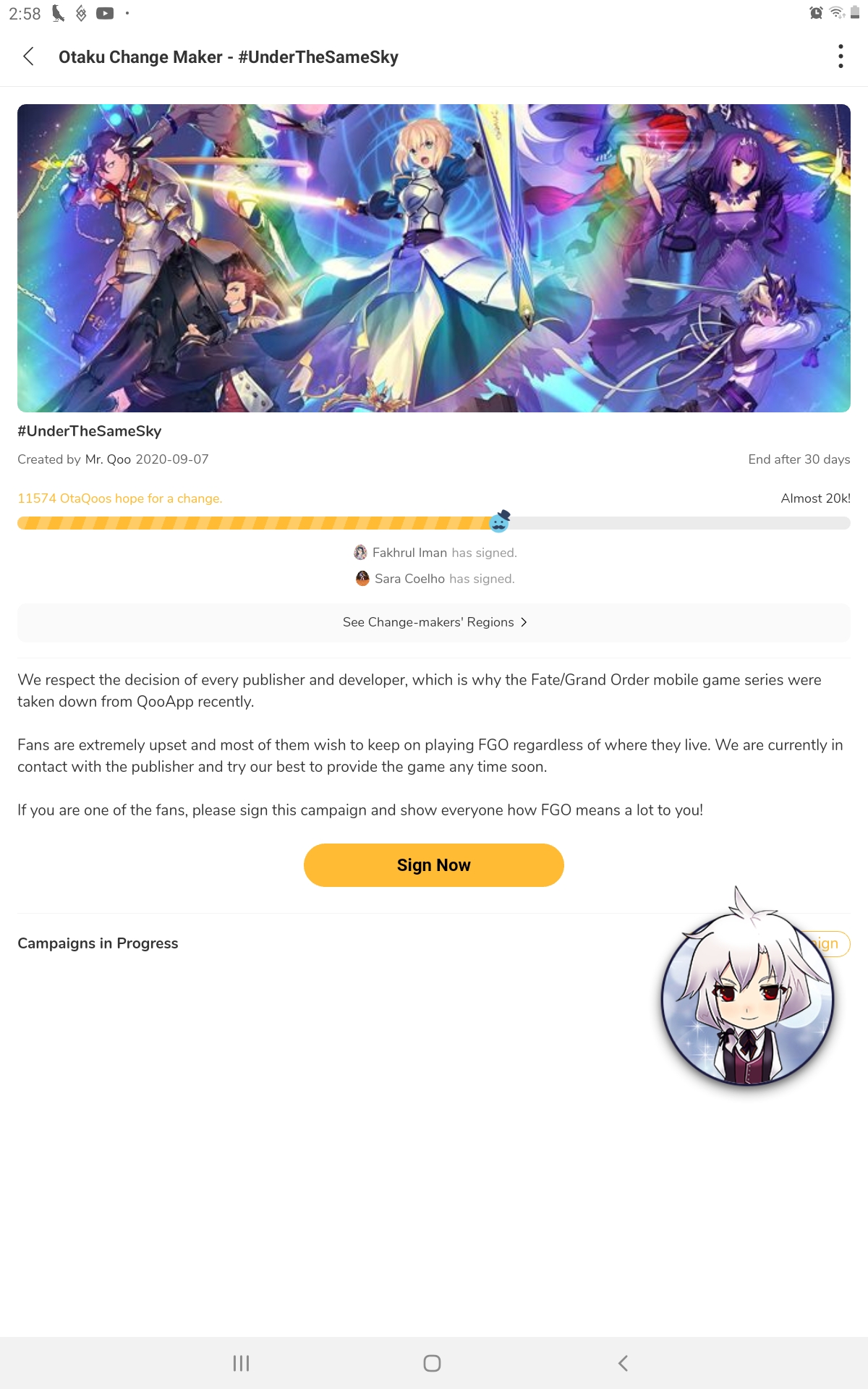 People Are Trying To Bring Back Fgo On Qooapp Fandom