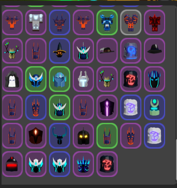 How many purple collectibles are these items worth? | Fandom