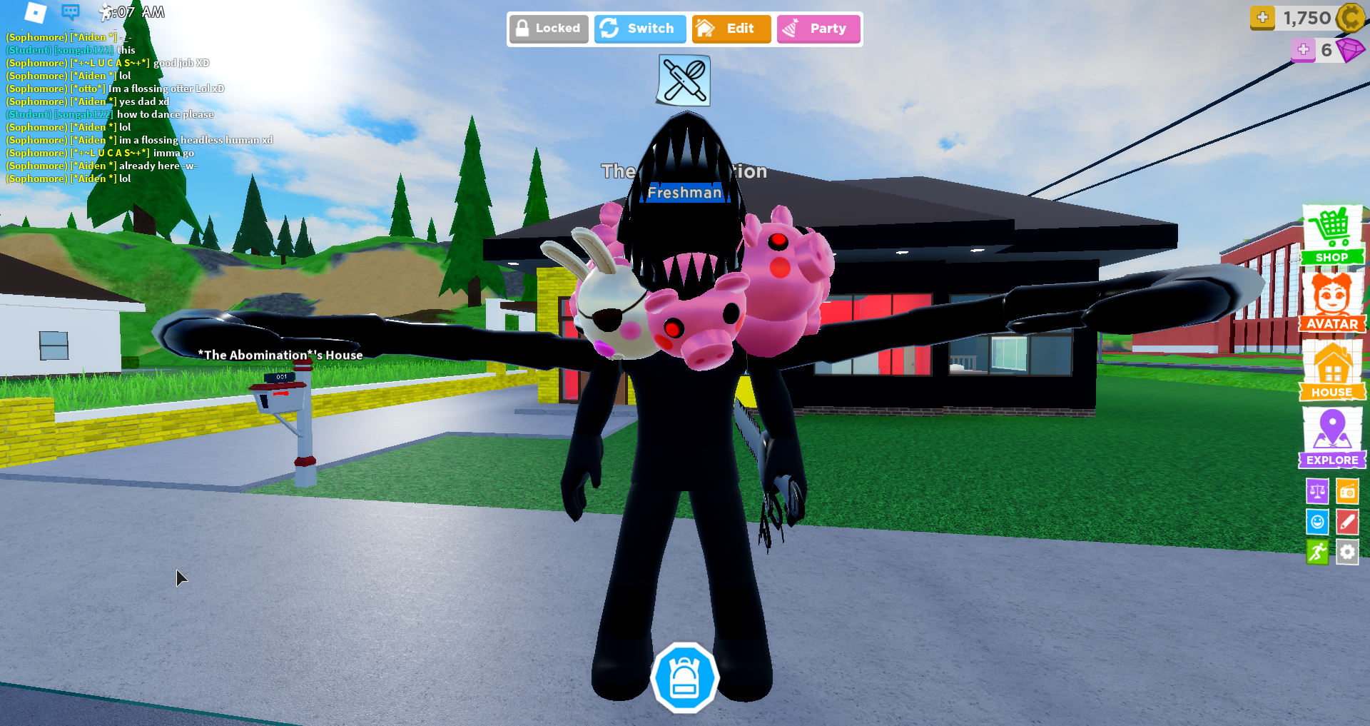 Which Of My Creation You Like The Most Fandom - lucas piggy roblox