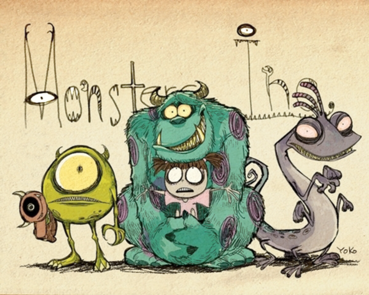 if tim burton made monsters inc. Fandom