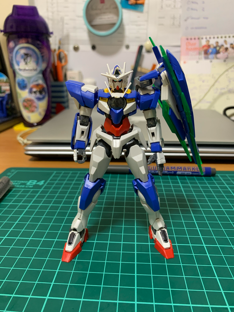 Before and After Panel Lining + Decals