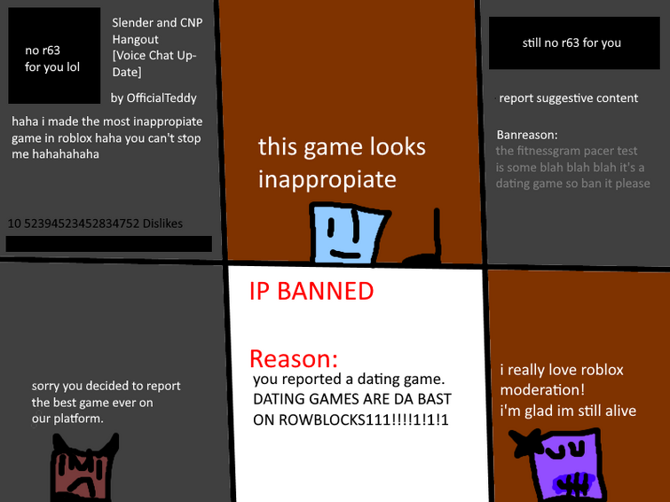 Roblox Just Banned R63 