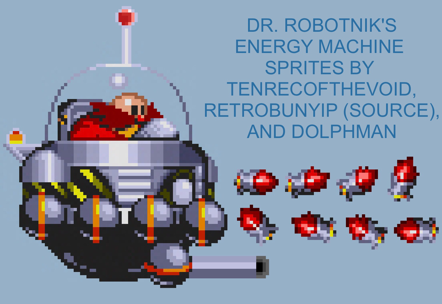 PC / Computer - Sonic Mania - Dr. Robotnik / Eggman - The Spriters Resource
