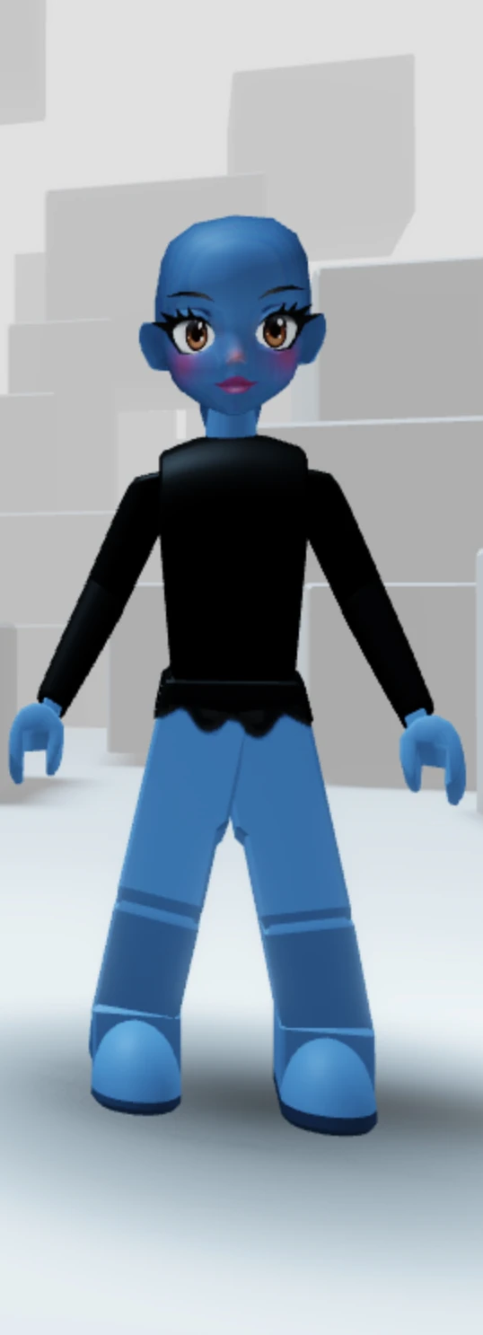 I drew blue boy/my new roblox avatar | Fandom