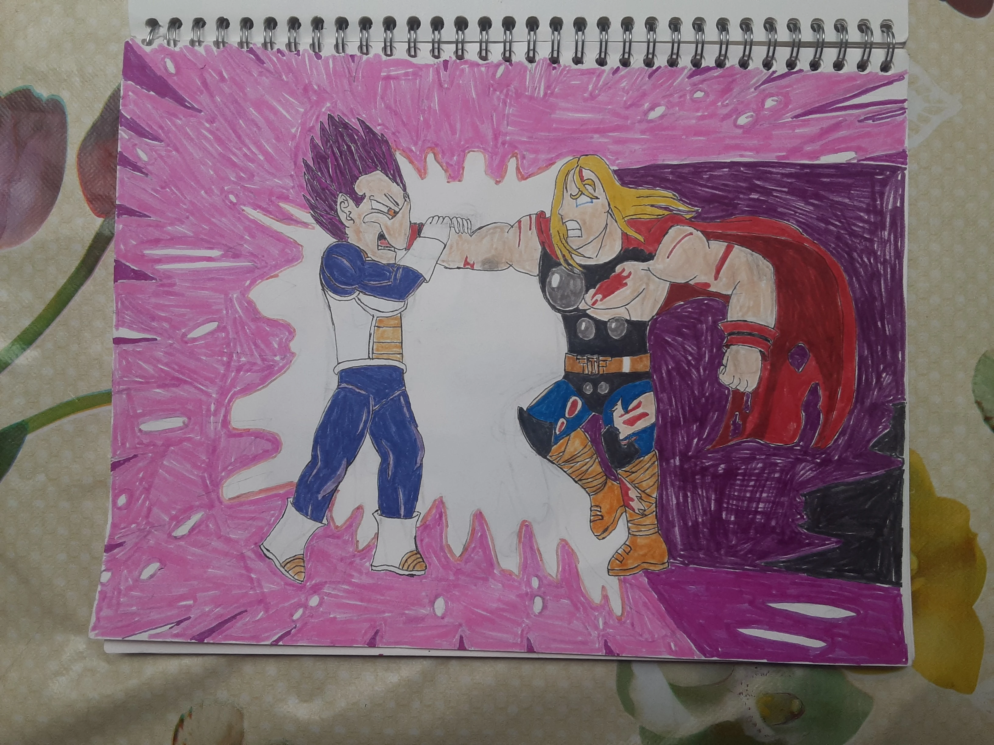 A Picture of Thor Vs. Vegeta Fandom