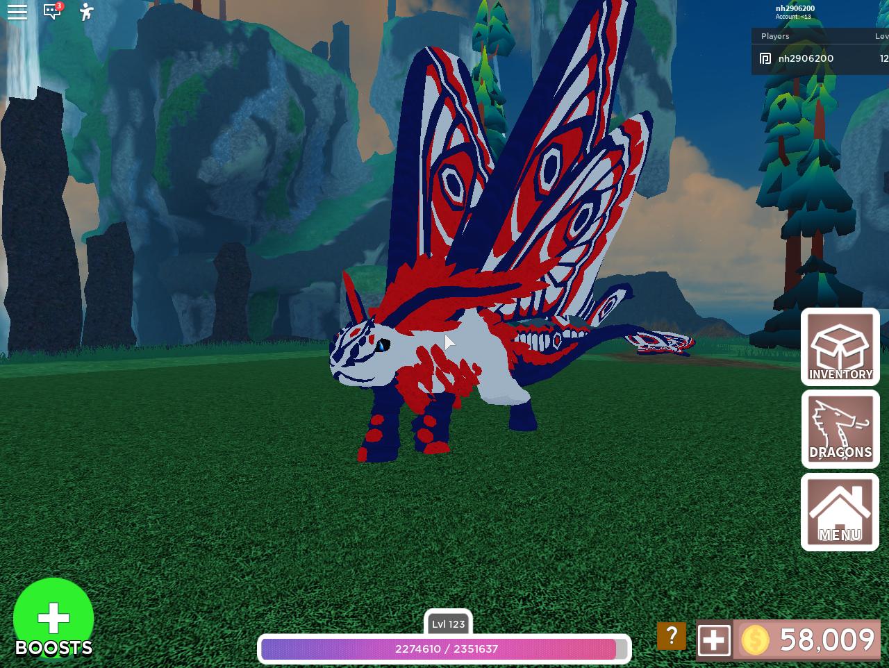 Roblox Dragon Adventures Moth Dragon