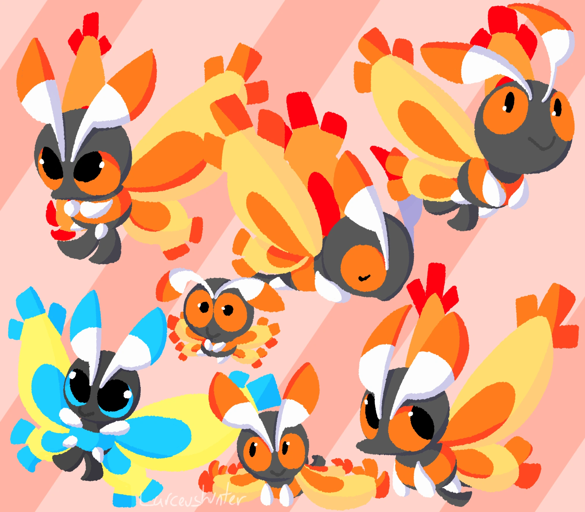 More mothim doodles | Fandom
