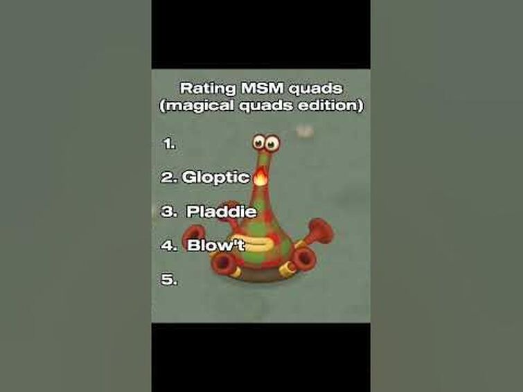 Ranking MSM Quads (Magical Quads Edition) PLS Subscribe