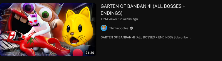 Garten of BanBan 4 - ALL NEW BOSSES + ENDING (Chapter 4) 