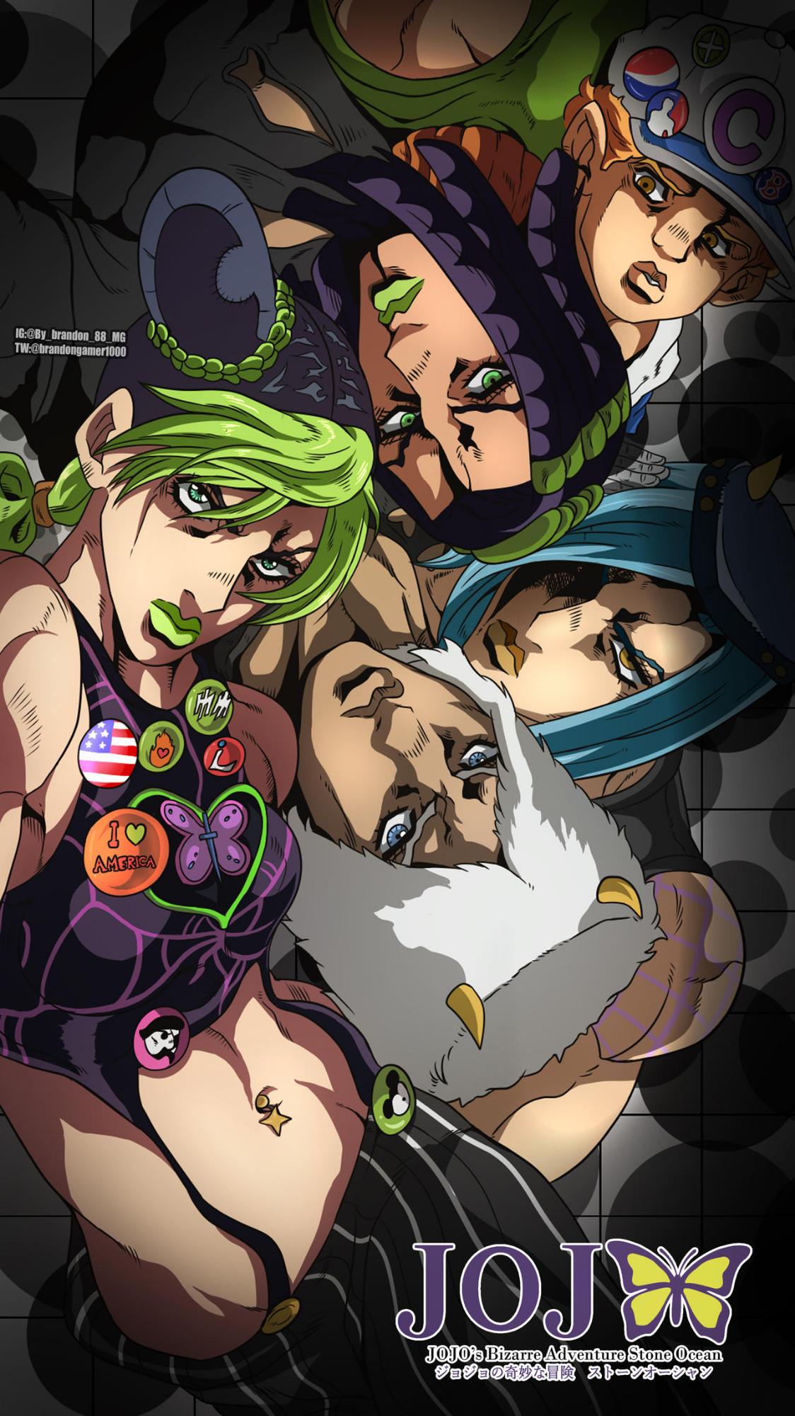 Stone ocean anime looking great