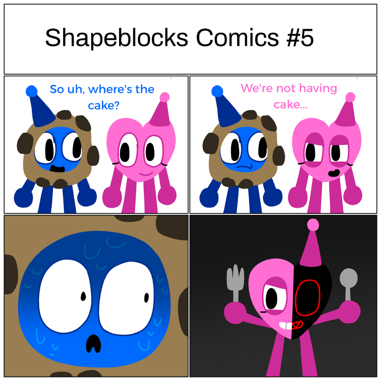 Shapeblocks Comics #5: Heart's Birthday | Fandom