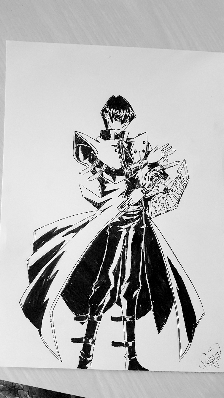 Erste Zeichnung von Kaiba - wie findet ihr Sie?