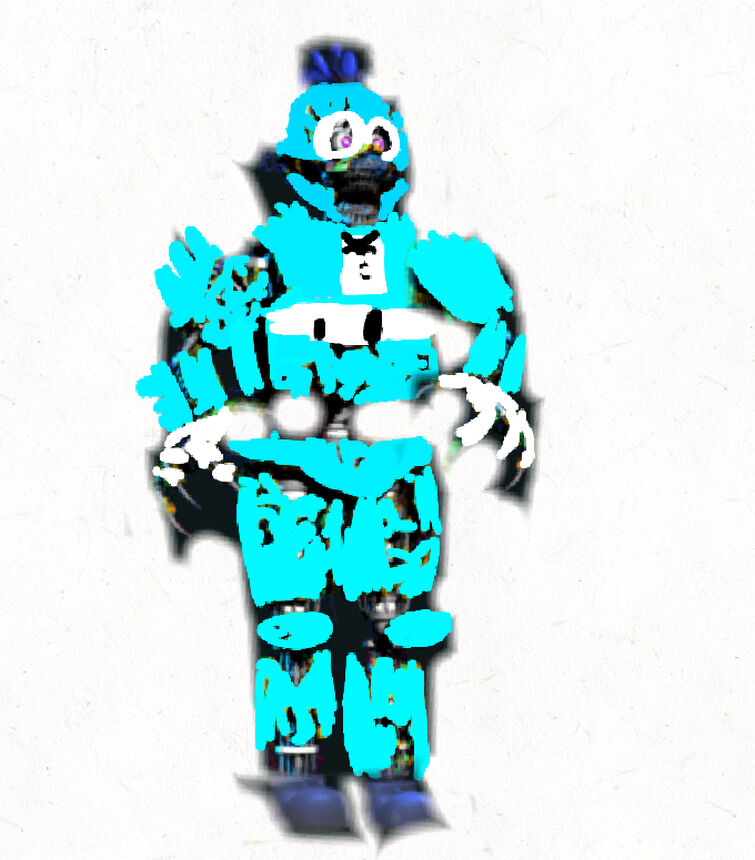 Nightmare FNaF 1 Chica (Full Model - Unwithered) by Rjac25 on