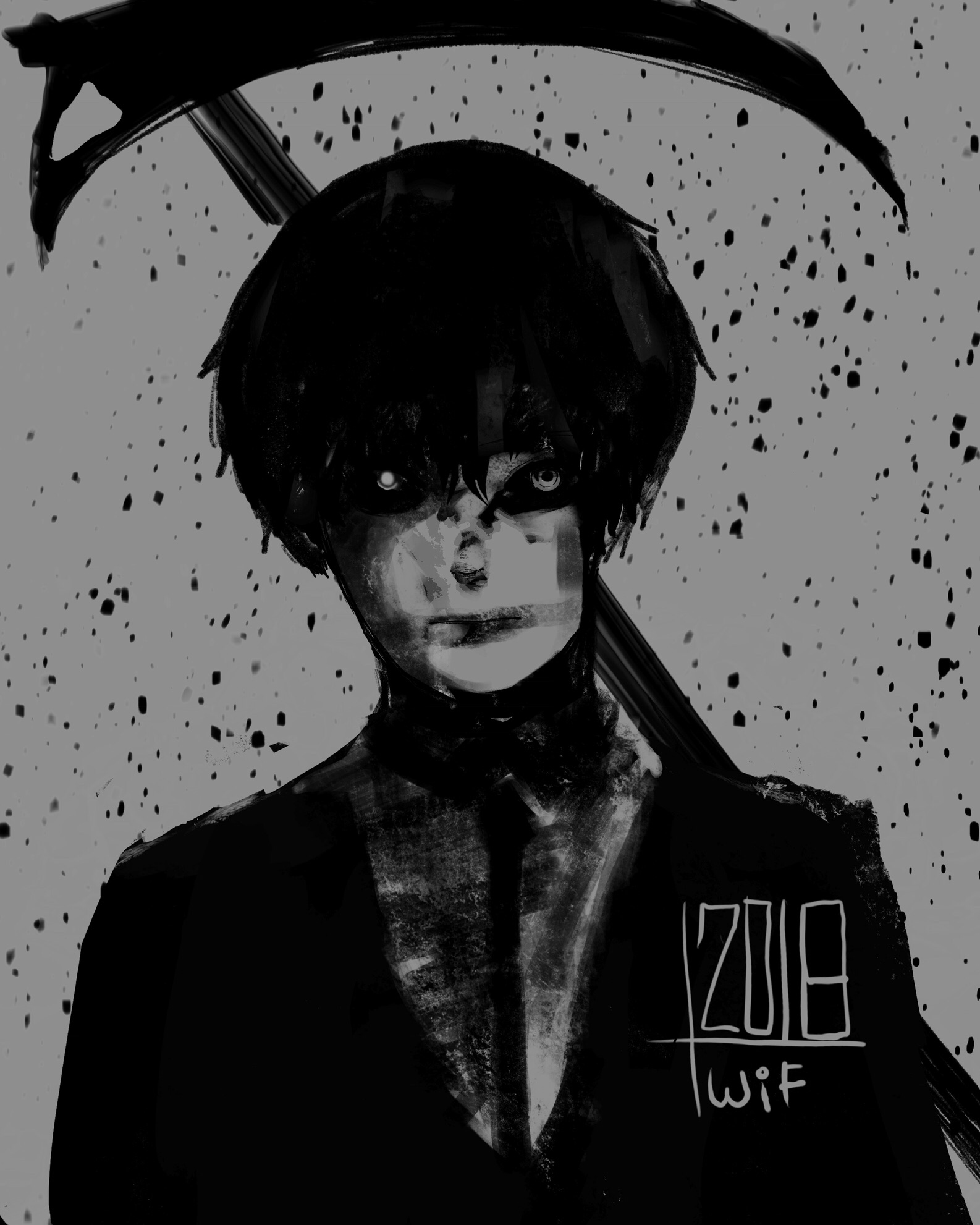 Featured image of post View 27 Fanart Ken Kaneki Black Reaper