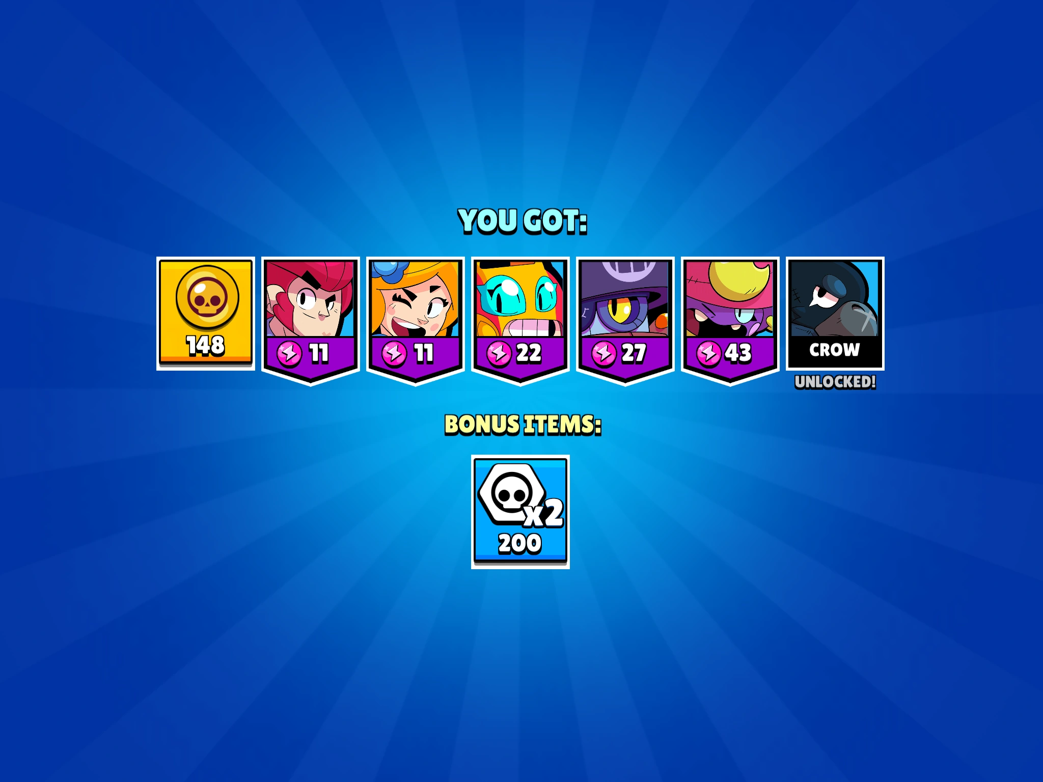 I Got Crow From A Random Mega Box Fandom - crow unlock brawl stars