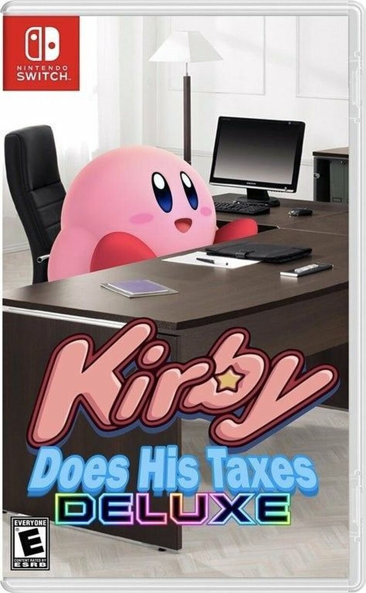 Kirby does his taxes | Fandom