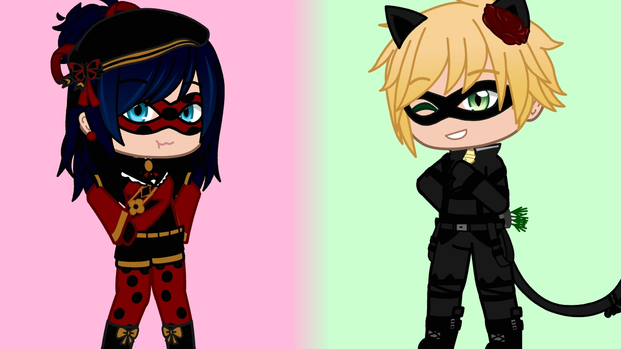 Ladybug & Chat Noir designs in Gacha Club & Gacha Life 2 Fandom