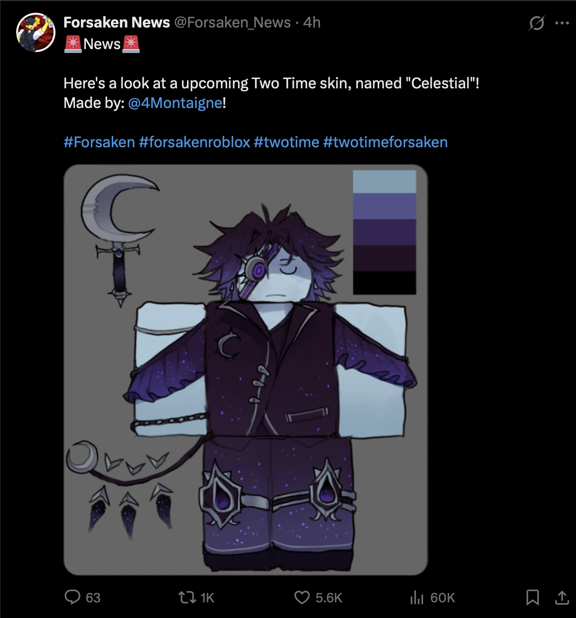 teaser of upcoming twotime skin!! | Fandom
