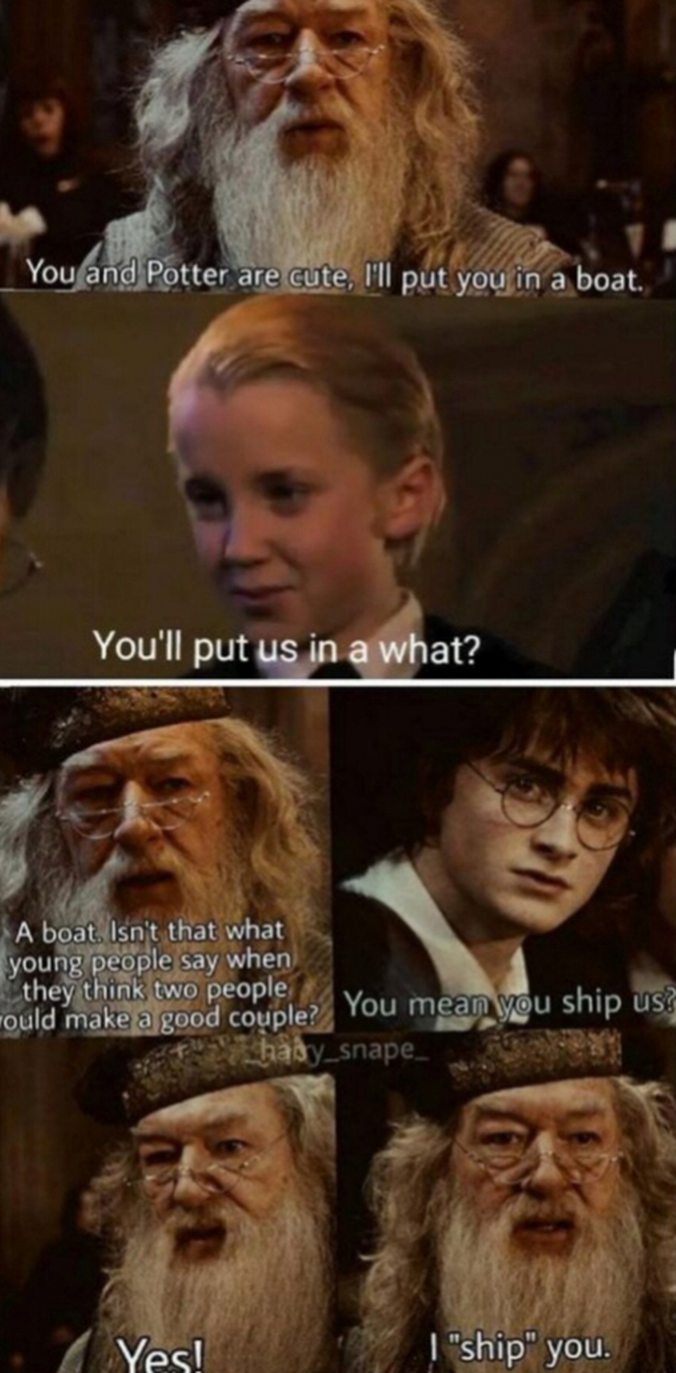 Harry Potter: The Best Harry/Draco Ship Memes