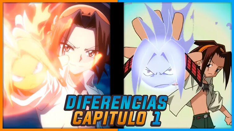 SHAMAN KING 2021 CAPITULO 1 - DIFERENCIAS entre Shaman King Capitulo 1 | Roy Sakuraba