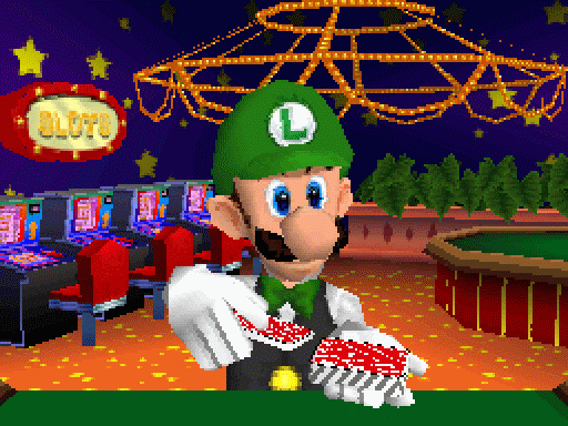 You re forced to play some sort of card game with Luigi at his