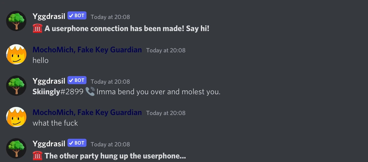 Discoed Userphone!!!! | Fandom