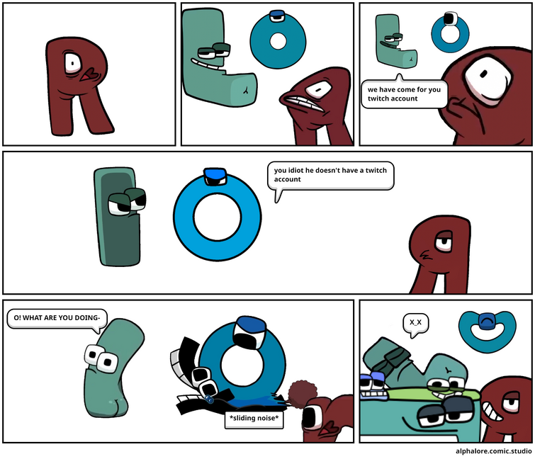 Alphabet Lore but randomized: L - Comic Studio