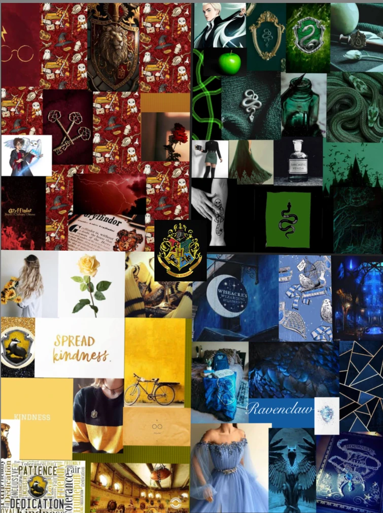 I made a Hogwarts House Aesthetic | Fandom
